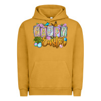 Pigment Peanut Butter Happy Easter Urban Hoodie - OliviaCreatesArt