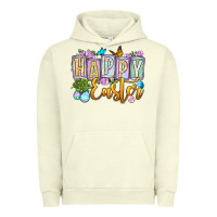 Pigment Pistachio Happy Easter Urban Hoodie - OliviaCreatesArt