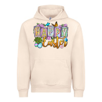 Sandshell Happy Easter Urban Hoodie - OliviaCreatesArt
