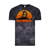 Cloud Black just hodl it new orleans skyline retro sunset Vintage Tee - Jasminsmagicworld