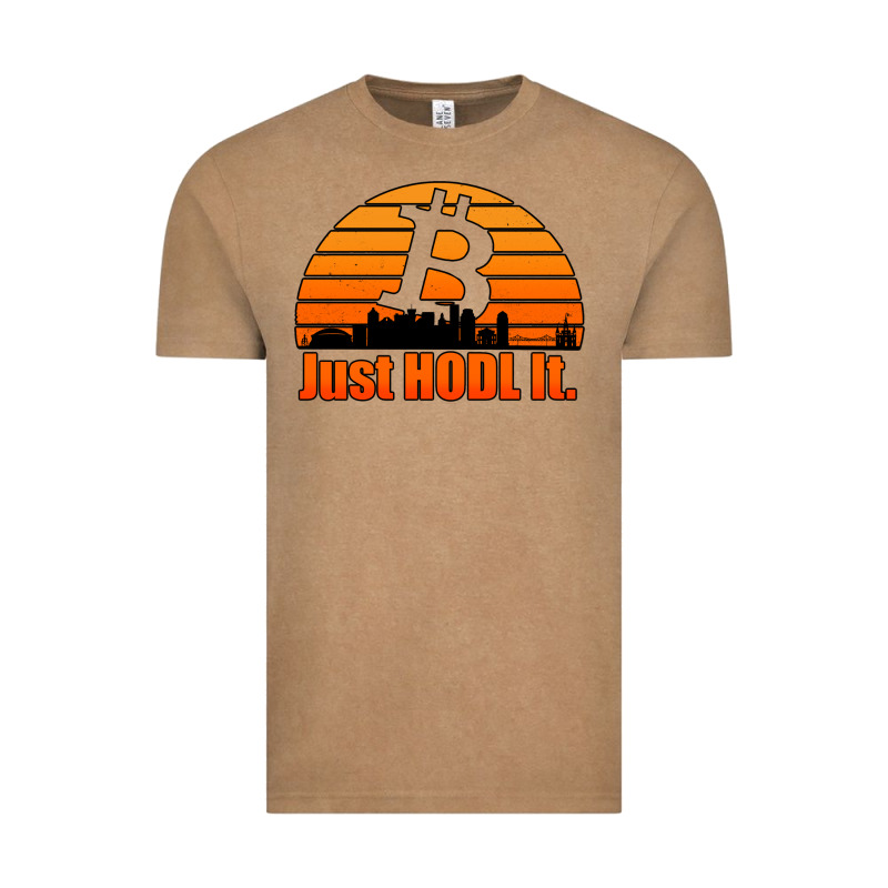 Just Hodl It New Orleans Skyline Retro Sunset Vintage Tee by Jasminsmagicworld | Teevron