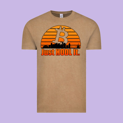 Just Hodl It New Orleans Skyline Retro Sunset Vintage Tee Designed By Jasminsmagicworld