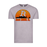 Vintage Zinc just hodl it new orleans skyline retro sunset Vintage Tee - Jasminsmagicworld