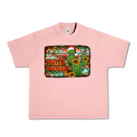 Salmon feliz navidad merry christmas cactus Urban Heavy Tee - Jasminsmagicworld