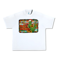 White feliz navidad merry christmas cactus Urban Heavy Tee - Jasminsmagicworld