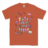 Copper social worker Classic Tee - MaliasSmallBusiness