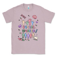 Lilac social worker Classic Tee - MaliasSmallBusiness