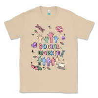 Mushroom social worker Classic Tee - MaliasSmallBusiness