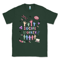 Sports Green social worker Classic Tee - MaliasSmallBusiness