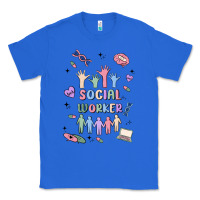 True Royal social worker Classic Tee - MaliasSmallBusiness