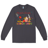 Smoke cupids favorite lunch lady Long Sleeve Tee - MaliasSmallBusiness