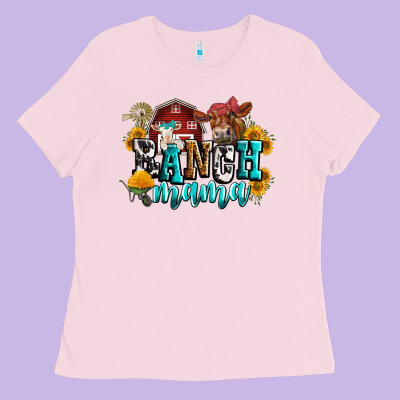 Ranch Mama Ladies Tee Designed By Zillion Design Studio