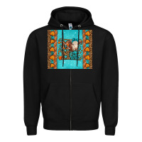 Black Western Fall Cow Mama Zipper Hoodie - LillyAllenDesigns
