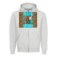 Dove Grey Western Fall Cow Mama Zipper Hoodie - LillyAllenDesigns