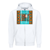 White Western Fall Cow Mama Zipper Hoodie - LillyAllenDesigns