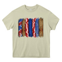 Mossy 4th of July brushstroke Heavy Core Tee - CowGirlArtShop