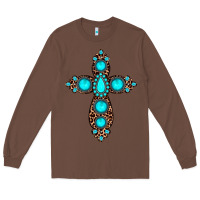 Chestnut gemstone leopard cross Long Sleeve Tee - JahusDesignShop