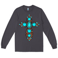 Smoke gemstone leopard cross Long Sleeve Tee - JahusDesignShop