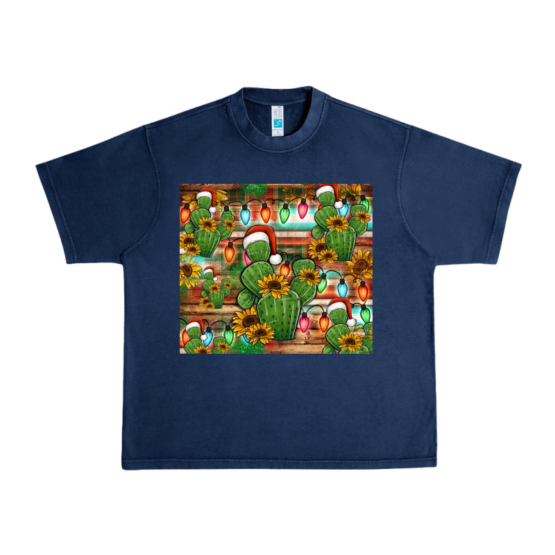 Feliz Navidad Merry Christmas Cactus Tumbler Urban Heavy Tee by Jasminsmagicworld | Teevron