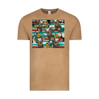 Vintage Camel western horseshoe sunflower brown cow Vintage Tee - BarkalooDesign