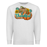 Oatmeal Heather Thankful Premium Sweatshirt - texasbilliewilder