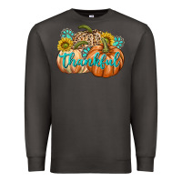 Smoke Thankful Premium Sweatshirt - texasbilliewilder