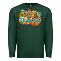 Sports Green Thankful Premium Sweatshirt - texasbilliewilder