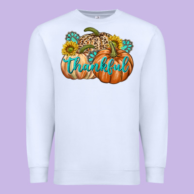 Thankful Premium Sweatshirt Designed By Texasbilliewilder