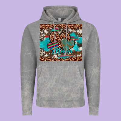 Hearts Mama Vintage Hoodie Designed By Artiststas