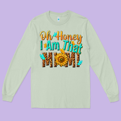 Oh Honey I Am That Mimi Nca Long Sleeve Tee Designed By Nancycooperartshop