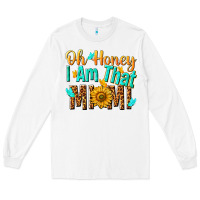White oh honey i am that mimi nca Long Sleeve Tee - NancyCooperArtShop