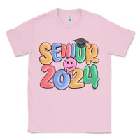 Bubblegum Pink senior 2024 Classic Tee - MaliasSmallBusiness