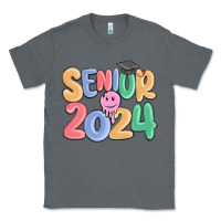 Charcoal Heather senior 2024 Classic Tee - MaliasSmallBusiness