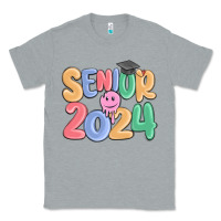 Heather Grey senior 2024 Classic Tee - MaliasSmallBusiness