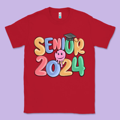 Senior 2024 Classic Tee Designed By Maliassmallbusiness