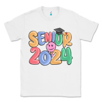 White senior 2024 Classic Tee - MaliasSmallBusiness