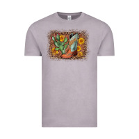 Vintage Zinc cowboy boots cactus leopard Vintage Tee - AdoDesignShop
