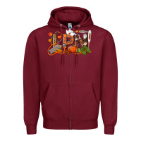 Burgundy Fall LPN Licensed Practical Nurse Zipper Hoodie - LillyAllenDesigns