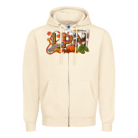 Sandshell Fall LPN Licensed Practical Nurse Zipper Hoodie - LillyAllenDesigns
