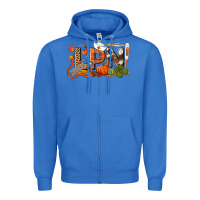 True Royal Fall LPN Licensed Practical Nurse Zipper Hoodie - LillyAllenDesigns