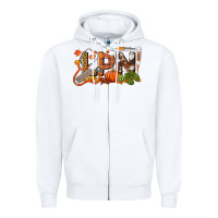White Fall LPN Licensed Practical Nurse Zipper Hoodie - LillyAllenDesigns