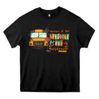 Black captain of struggle bus busdriver Heavy Core Tee - CowhideDigitalArt