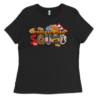 Black transportation squad Ladies Tee - texasbilliewilder