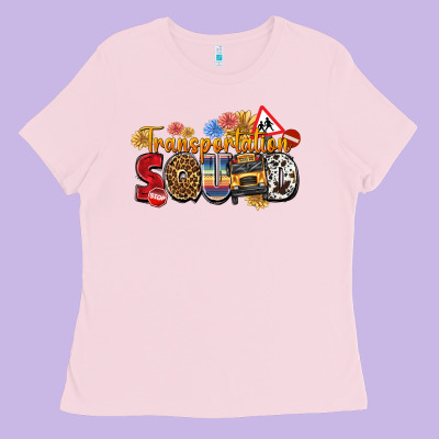 Transportation Squad Ladies Tee Designed By Texasbilliewilder