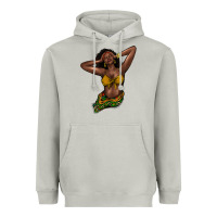 Moon Dust black woman Heavyweight Hoodie - NancyCooperArtShop