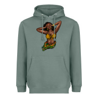 Sage black woman Heavyweight Hoodie - NancyCooperArtShop