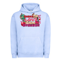 Pigment Grape Ice Valentine's Day teach love inspire Urban Hoodie - FaDigitalArtStudio