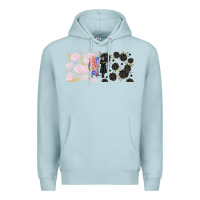 Blue Mist gothic girl and colorful girl best friends with Premium Hoodie - TumblerDesignByShophia