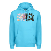 Ocean Blue gothic girl and colorful girl best friends with Premium Hoodie - TumblerDesignByShophia