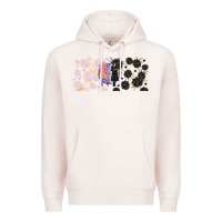 Pale Pink gothic girl and colorful girl best friends with Premium Hoodie - TumblerDesignByShophia